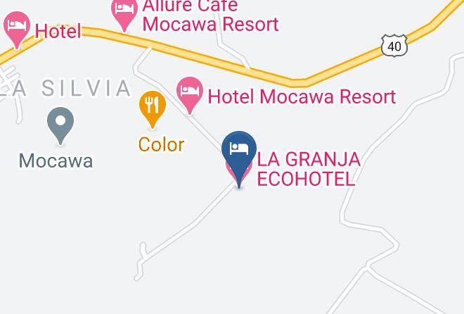 La Tebaida - La Granja Ecohotel Maps