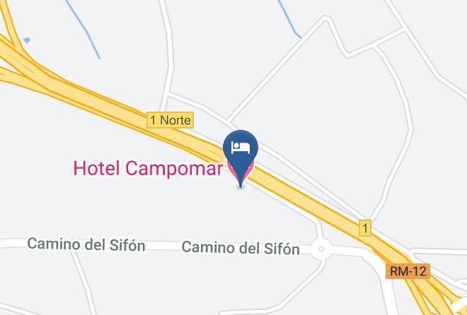 Murcia - Hotel Campomar Maps