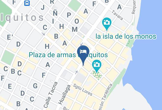 Maynas - Hotel Camu Camu Maps