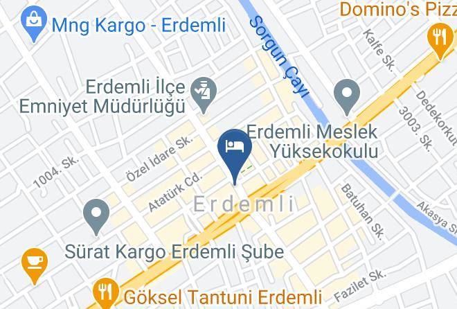 Erdemli - Hotel Can Maps