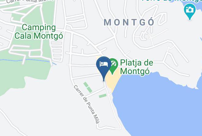 Hotel Can Miquel Map