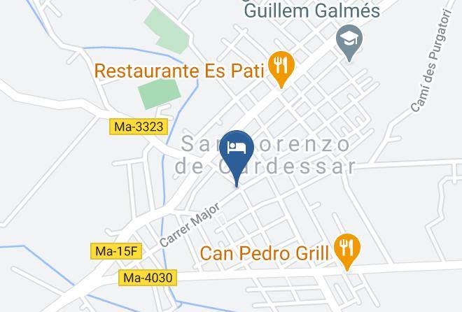 Baleares - Hotel Can Solaies Maps
