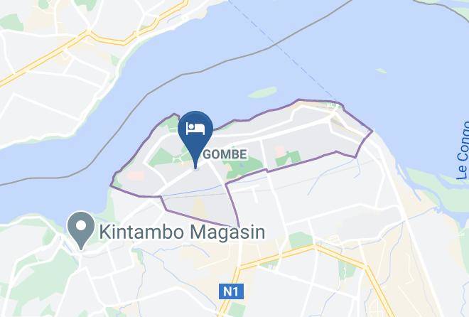 Kinshasa Urban - Hotel Cana Maps