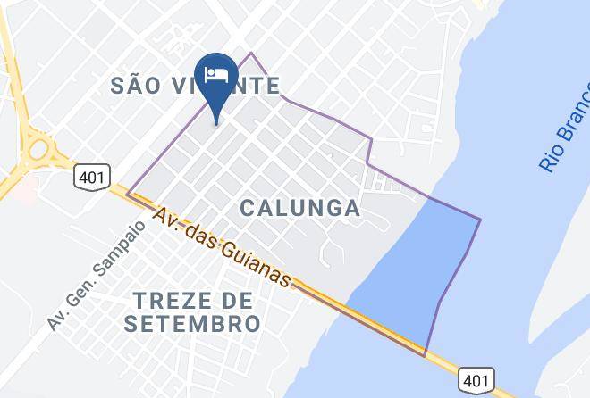 Boa Vista - Hotel Canaa Maps