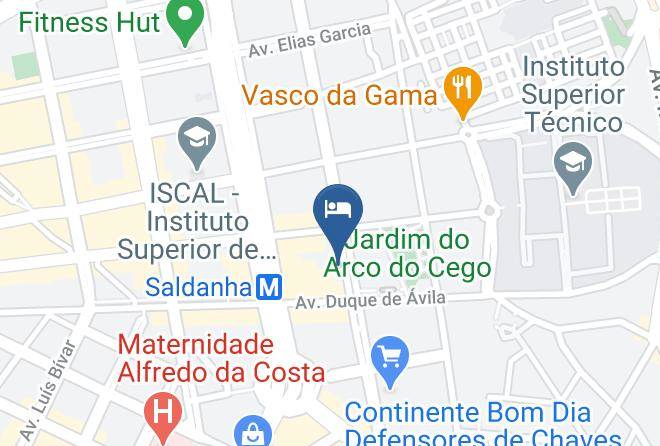 Lisbon - Hotel Canada Maps