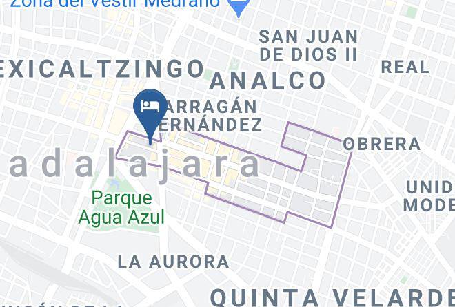 Guadalajara - Hotel Canada Maps