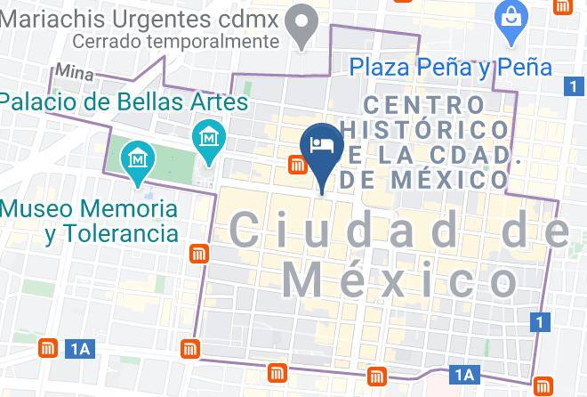 Cuauhtemoc - Hotel Canada Maps