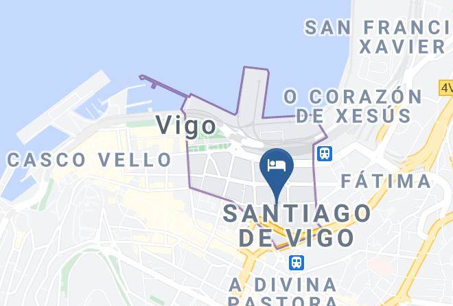 Pontevedra - Hotel Canaima Maps