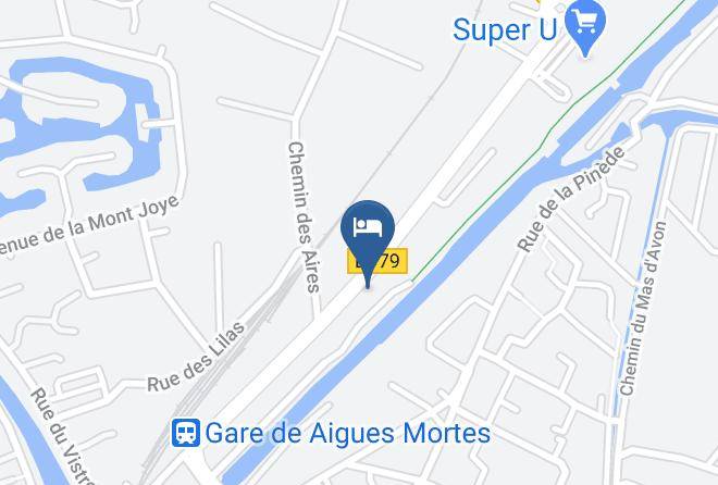 Gard - Hotel Canal Aigues Mortes Maps
