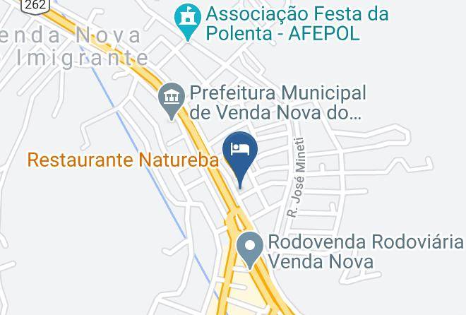 Venda Nova Do Imigrante - Hotel Canal Maps
