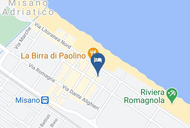 Rimini - Hotel Canasta Maps