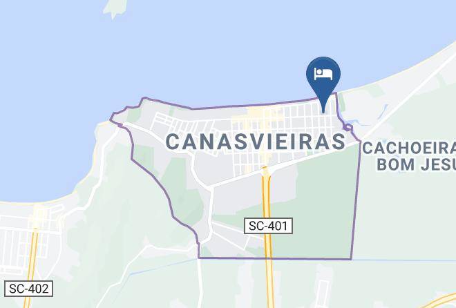 Florianopolis - Hotel Canasvieiras Internacional Hci Maps
