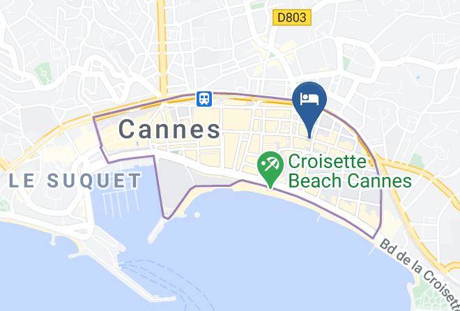 Maritime Alps - Hotel Canberra Maps