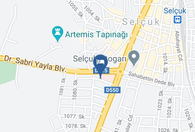 Selcuk - Hotel Canberra Maps