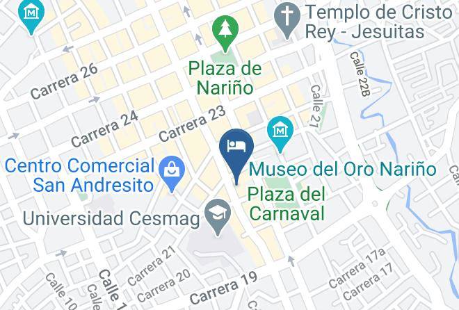 Pasto - Hotel Canchala Maps
