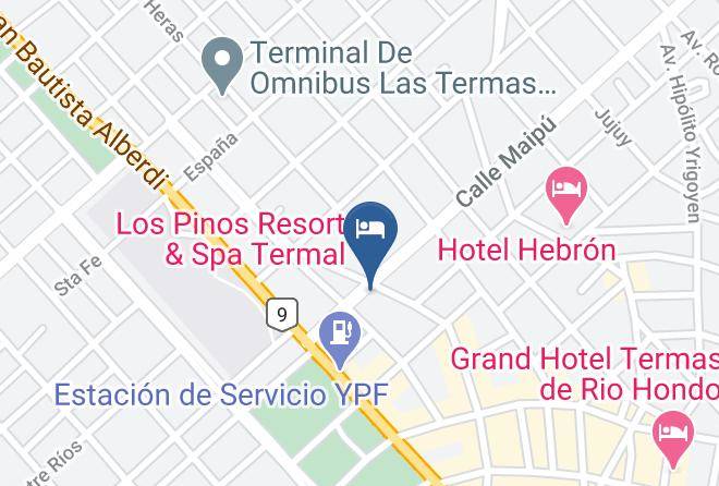 Rio Hondo - Hotel Canciller Maps