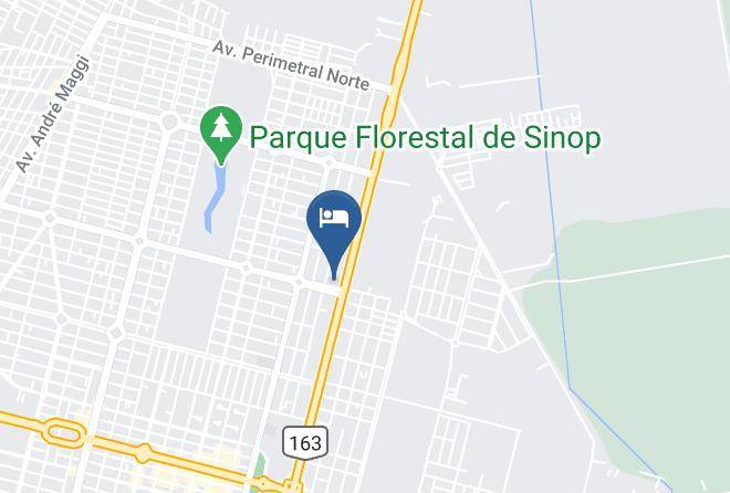Sinop - Hotel Cancioneiro Maps