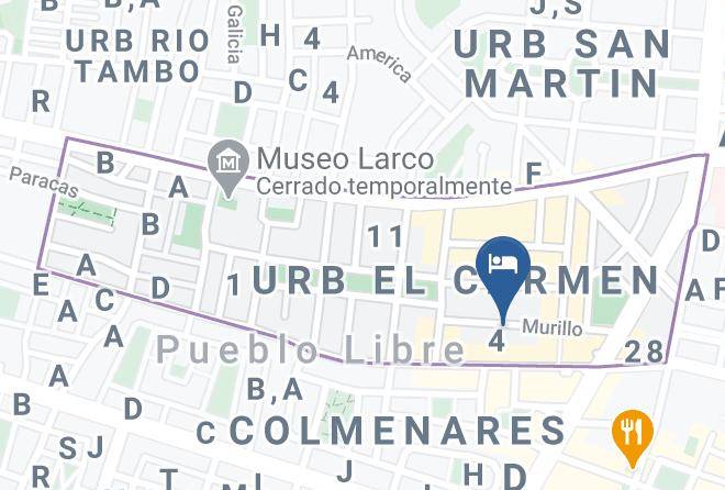 Magdalena Vieja - Hotel Cancun Maps