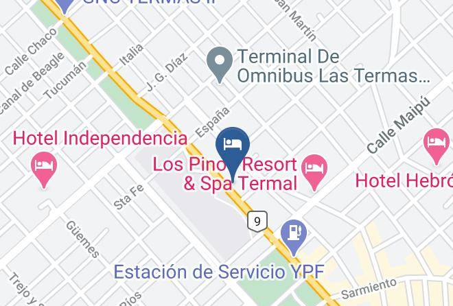 Rio Hondo - Hotel Candela Maps