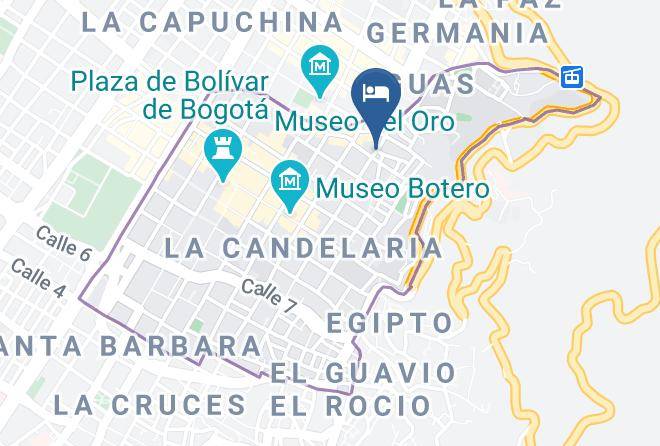 Hotel Candelos Map