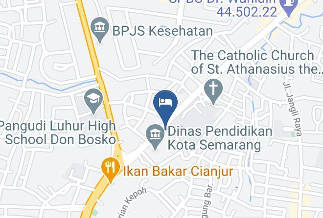 Kota Semarang - Hotel Candi Indah Convention Maps