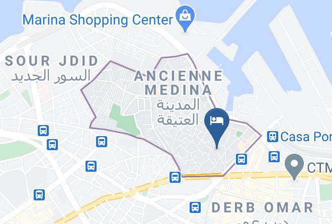 Casablanca - Hotel Candide Maps