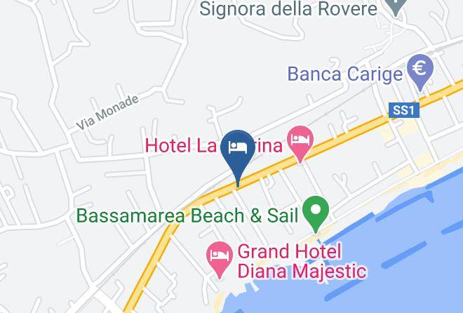 Imperia - Hotel Candido Maps
