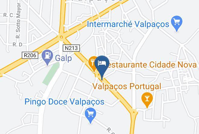 Valpacos - Hotel Candido Maps