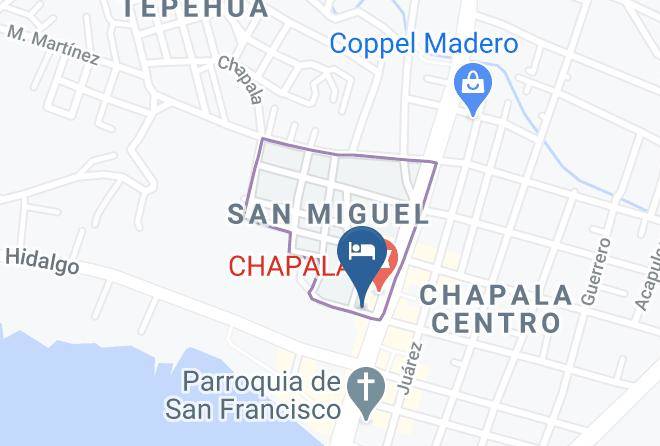 Chapala - Hotel Candilejas Maps