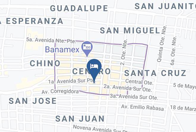 Palenque - Hotel Canek Maps