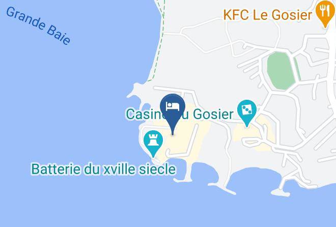 Le Gosier - Hotel Canella Beach Hotel Maps