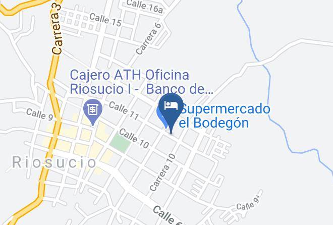 Rio Sucio - Hotel Caney Maps
