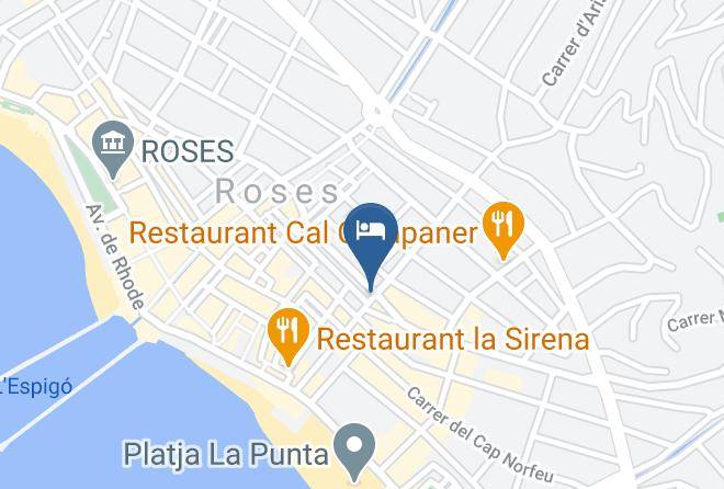 Girona - Hotel Canigo Maps