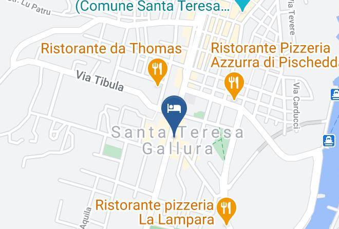 Sassari - Hotel Canne Al Vento Maps