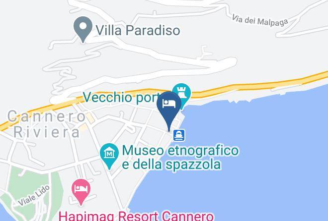 Verbano Cusio Ossola - Hotel Cannero Maps