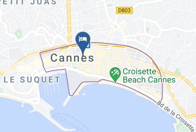 Maritime Alps - Hotel Cannes Centre Univers Maps