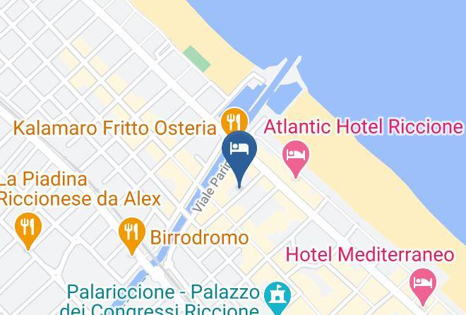 Rimini - Hotel Cannes Maps