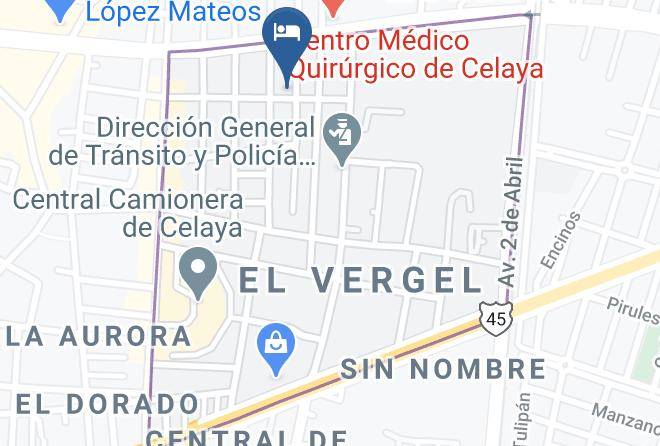Celaya - Hotel Cano Maps