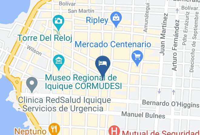 Iquique Province - Hotel Cano Maps