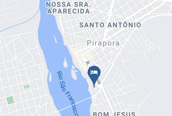 Pirapora - Hotel Canoeiros Maps