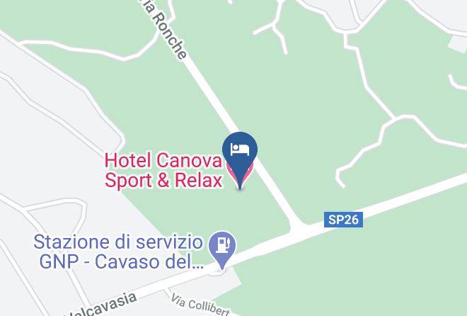 Treviso - Hotel Canova Sport & Relax Maps