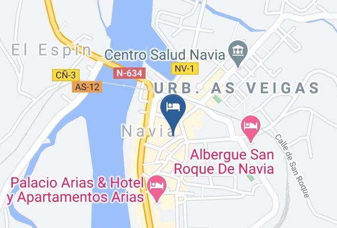 Asturias - Hotel Cantabrico Maps