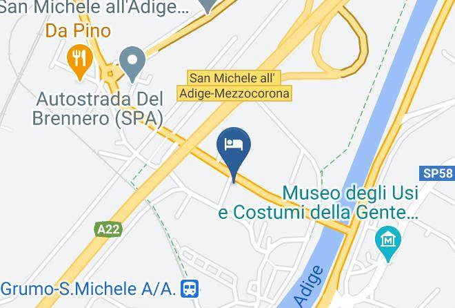 Trento - Hotel Cantaleone Maps