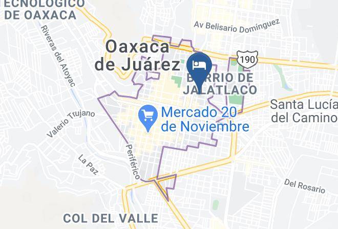 Oaxaca De Juarez - Hotel Cantera Real Maps