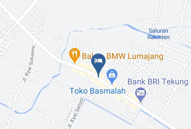 Lumajang Regency - Hotel Cantik Di Lumajang Maps