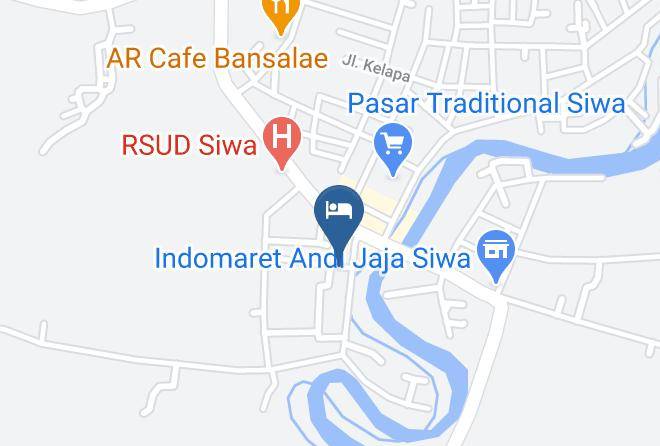 Wajo Regency - Hotel Cantika Maps
