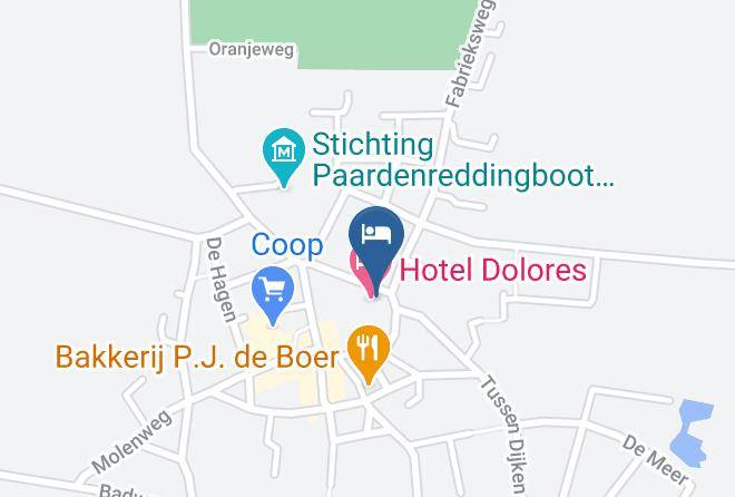 Ameland - Hotel Cantina Dolores Maps