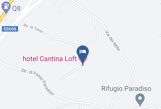 Chieti - Hotel Cantina Loft Maps