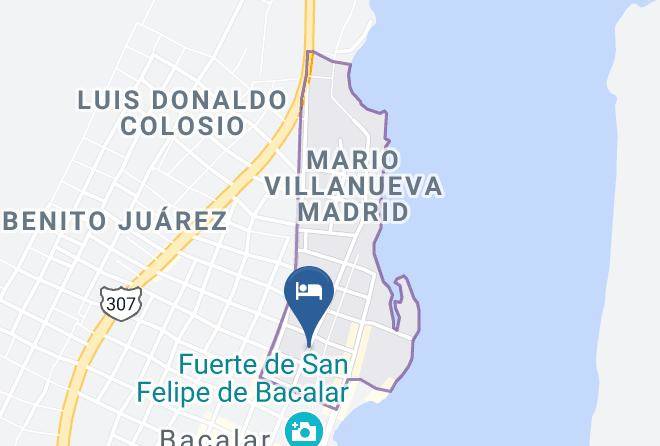 Bacalar - Hotel Canto Maps
