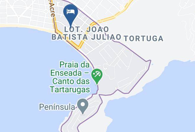 Hotel Canto Da Enseada Carta Geografica - Sao Paulo - Guaruja